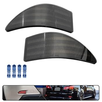 Amazon | Mingruiテスト レッドLED IS250 リアバンパー